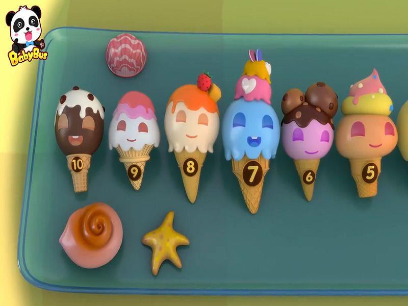 ICe Creme on The Sandy Beach