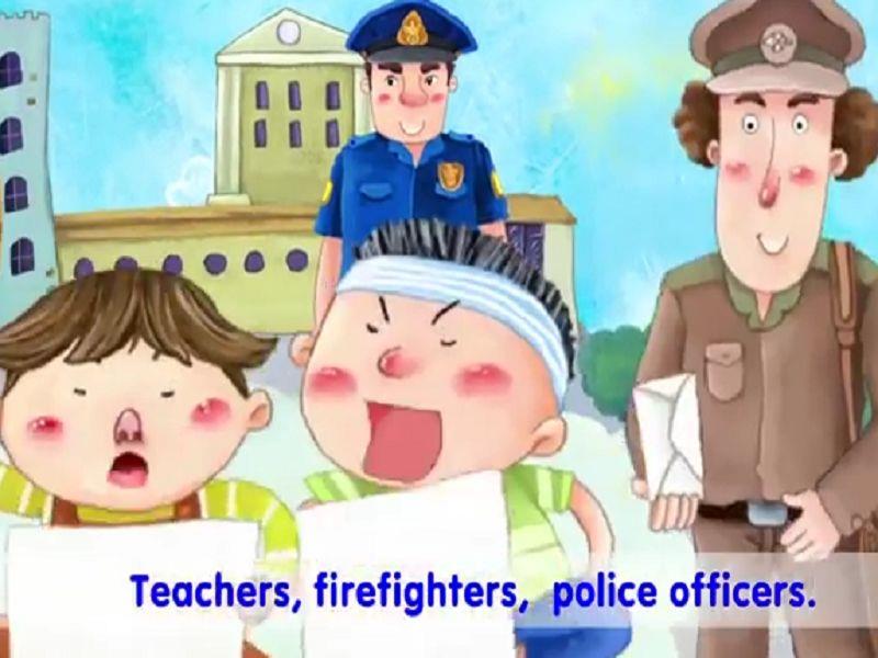 Teacher, Firefighters, Police Officers