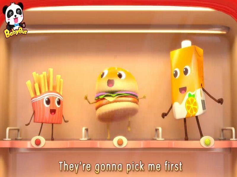 Hamburger French Fries Orange Juice