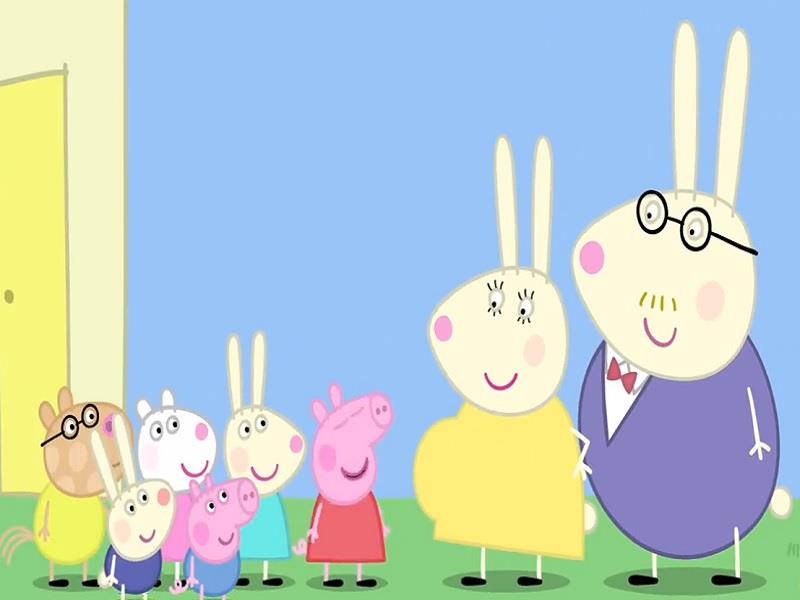 Peppa Pig S04E10 Mummy Rabbits Bump