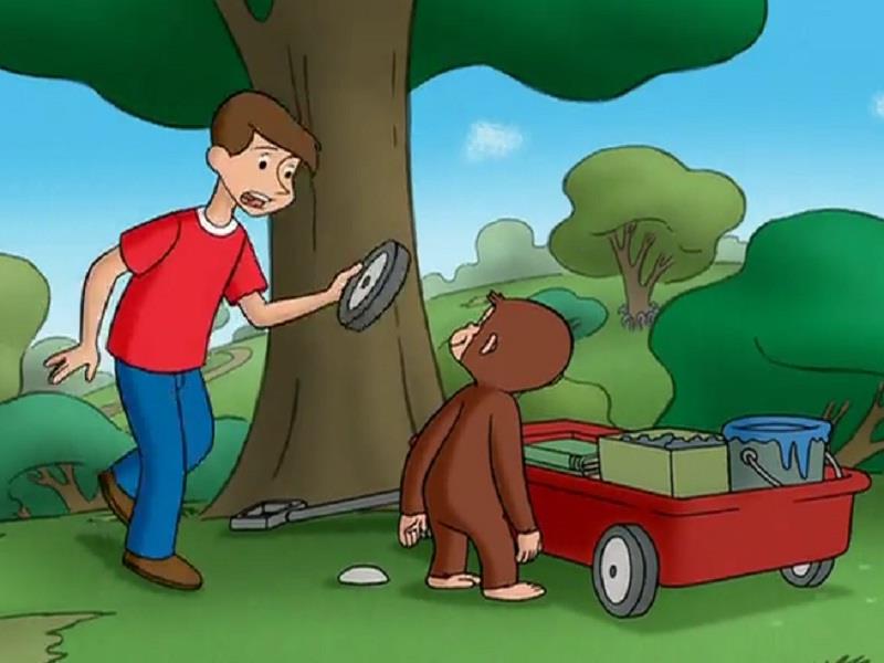 S01E57 Curious George Fixes Betsys Wagon