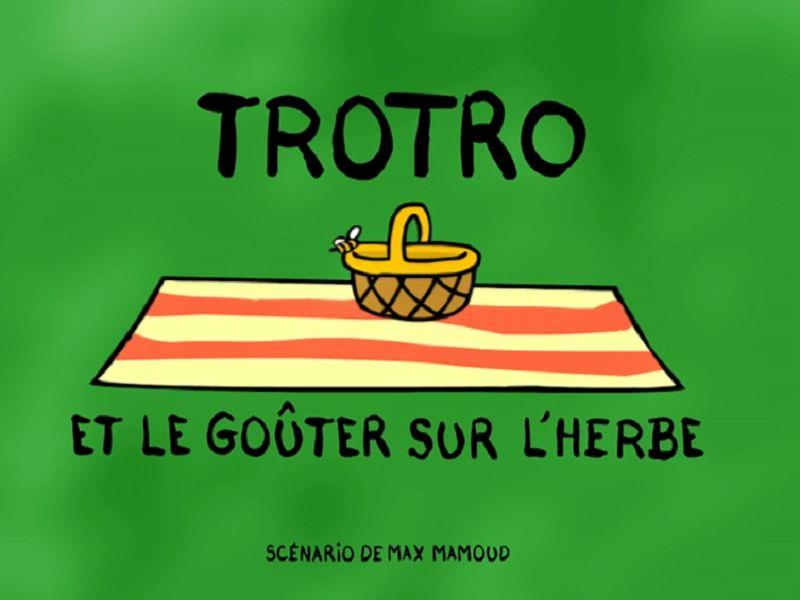 TROTRO et le goûter sur l’herbe