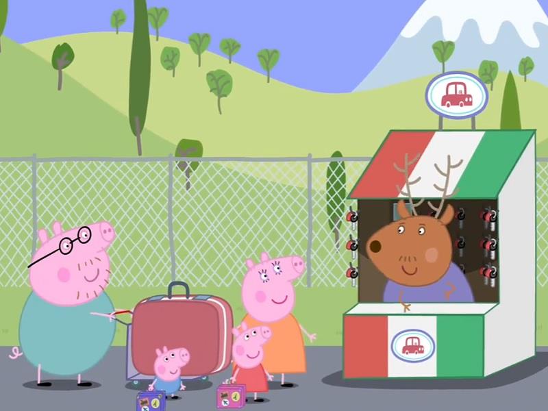 Peppa Pig S04E37 The Holiday House