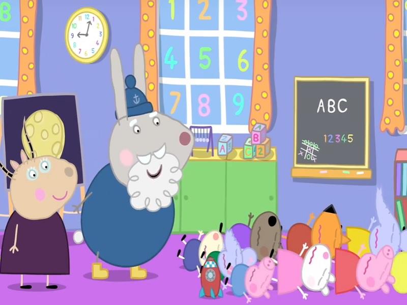 Peppa Pig S04E50 Grampy Rabbit in Space