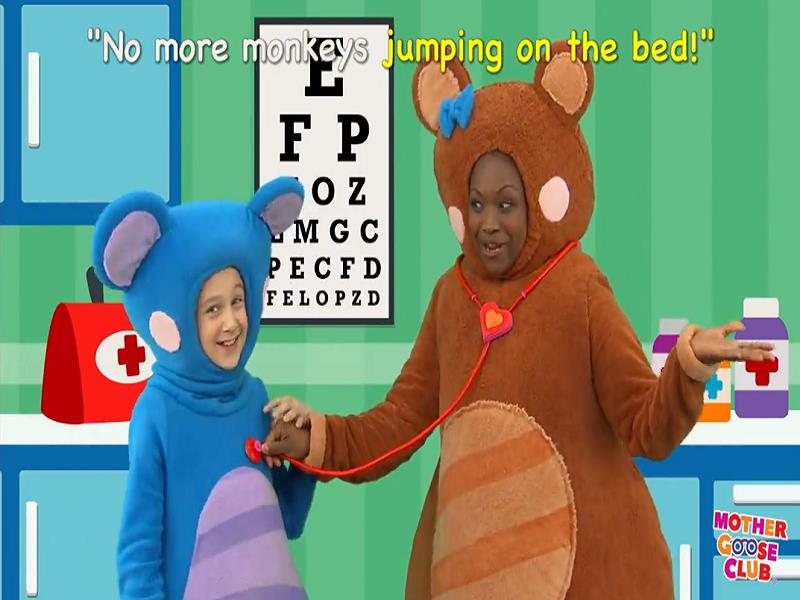 5Little Monkeys Jumping - 2