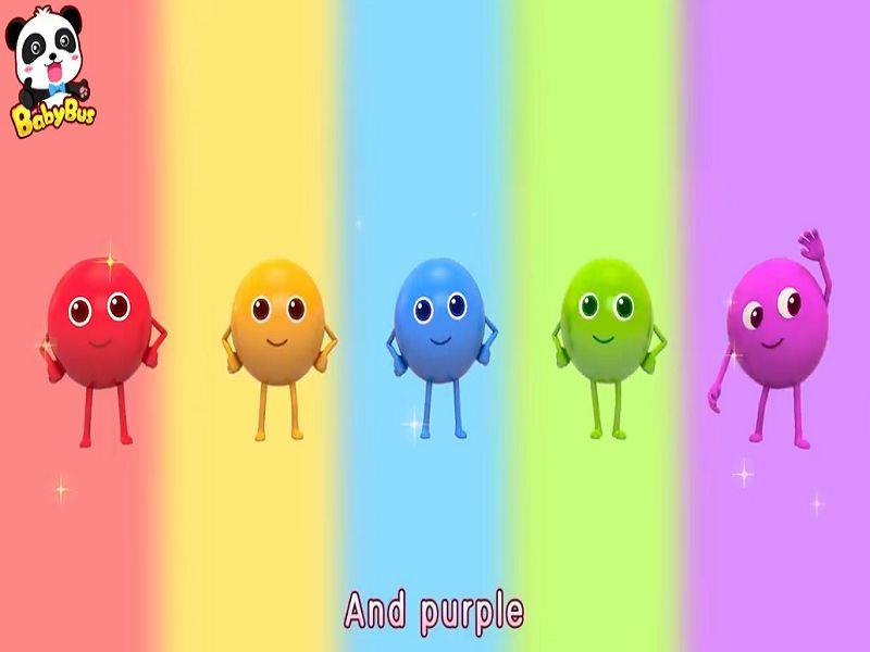 Colors Five Little Candies