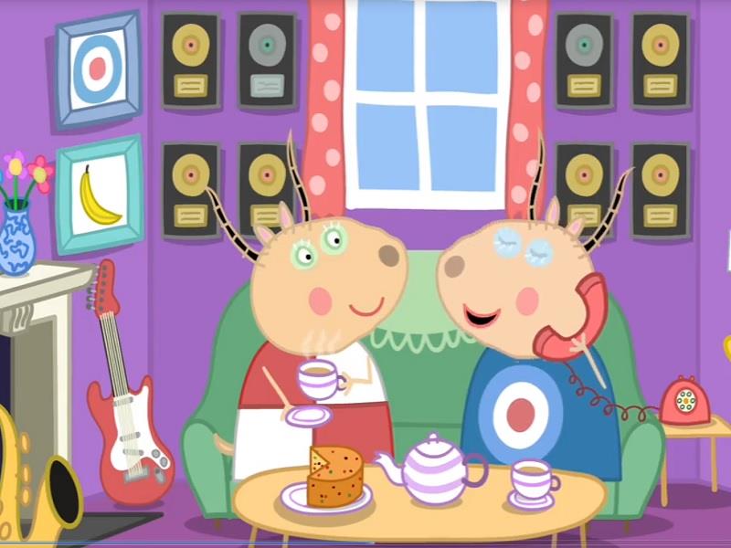 Peppa Pig S04E26 Madame Gazelles Leaving Party