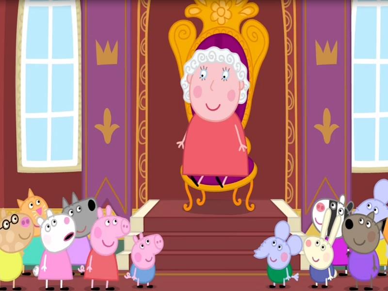 Peppa Pig S04E27 The Queen