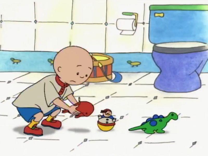 Caillou Tidies his Toys