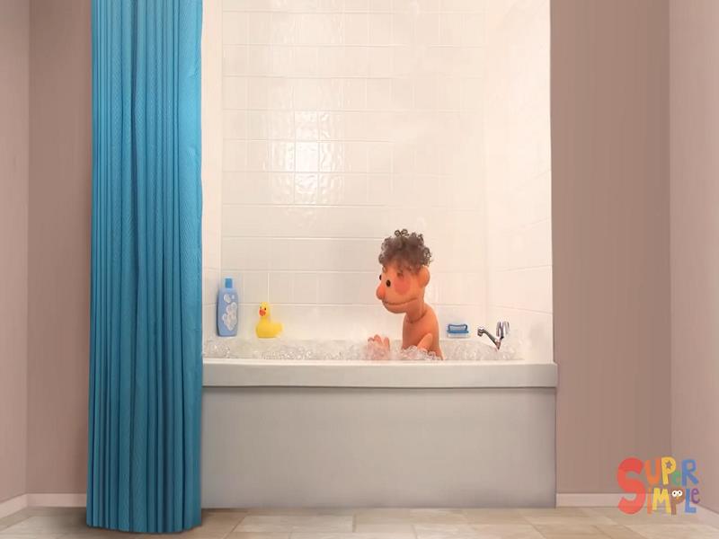 This is The Way We Take a Bath Good Habits