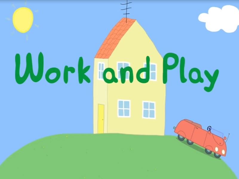 Peppa Pig S03E01 Work and Play