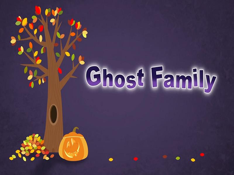 Ghost Family Scary Halloween