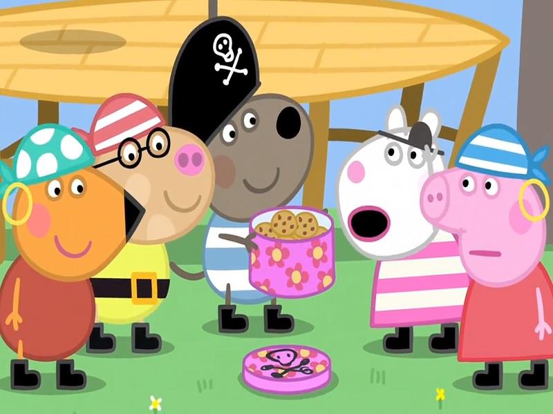 Peppa Pig S04E52 Pirate Treasure