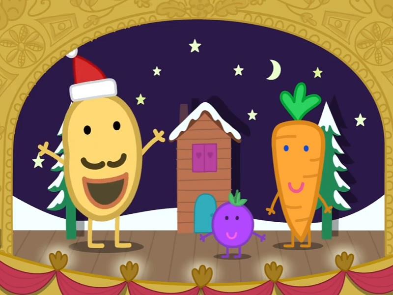 Peppa Pig S04E25 Mr Potatos Christmas Show