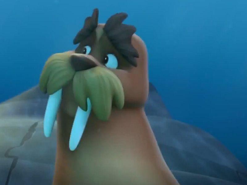 Pups Save a Walrus