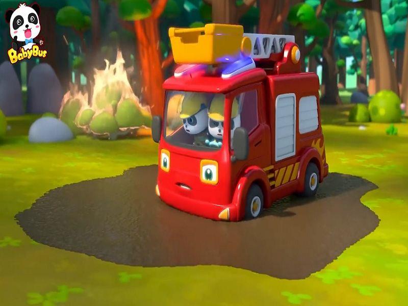 Baby Kitten has Trapped in Forest Fire