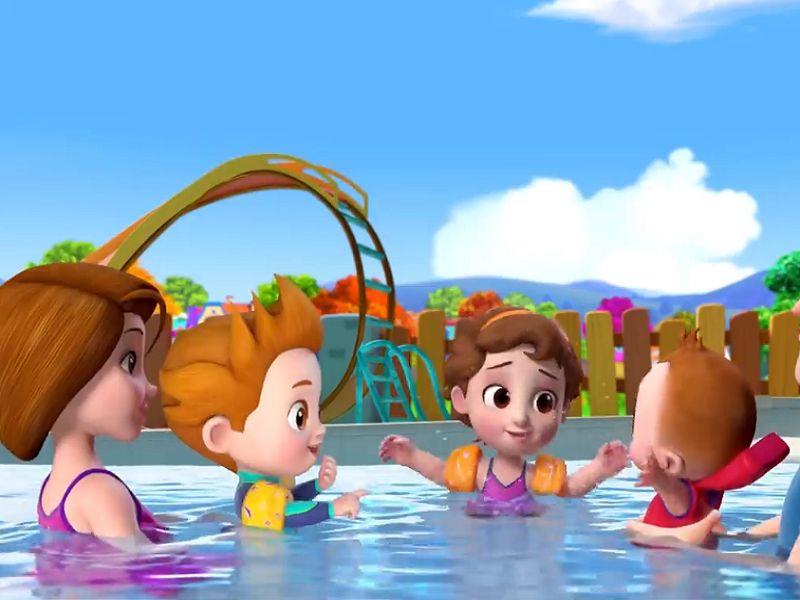 Baby Goes Swimming