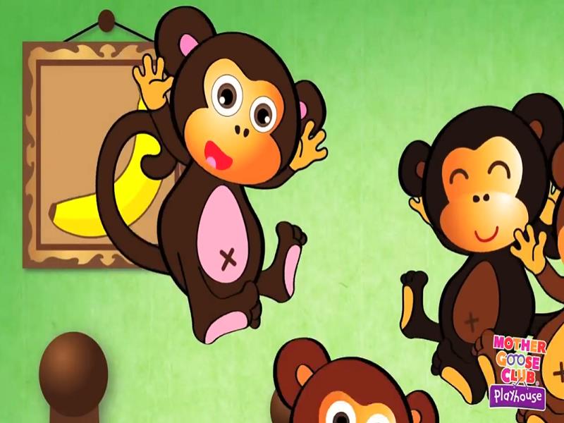 5Little Monkeys Jumping
